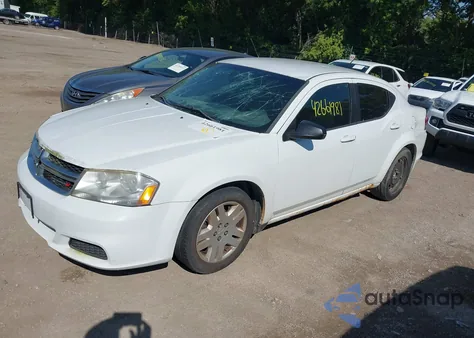 2014 Dodge Avenger Se z USA, uszkodzony, nr VIN 1C3CDZAB8EN223620